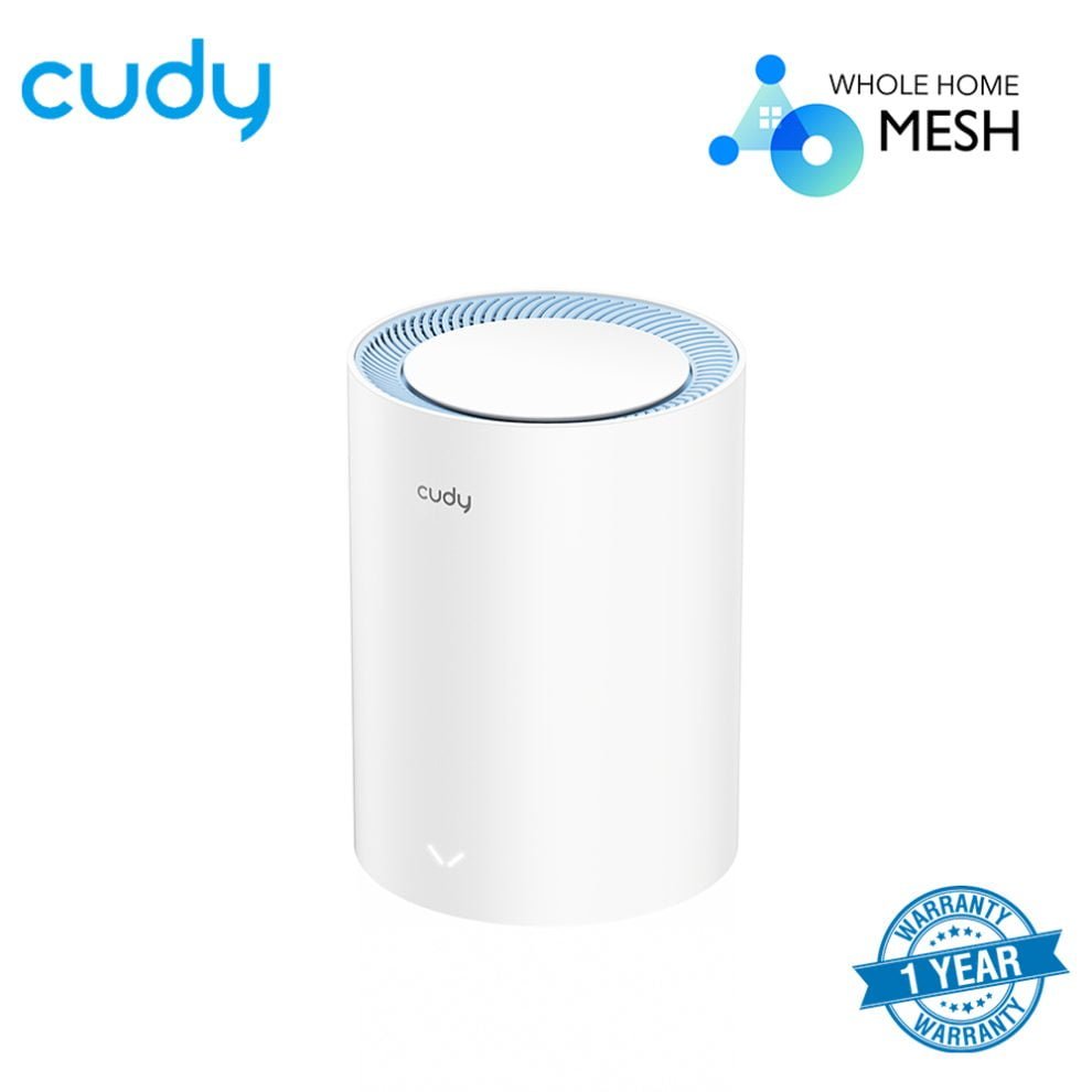 Cudy-M1200-AC1200-Whole-Home-Mesh-WiFi-Router-1-Pack-990x990 (1) Cudy M1200 AC1200 Dual Band Mesh Router (1 Pack) - Image 1