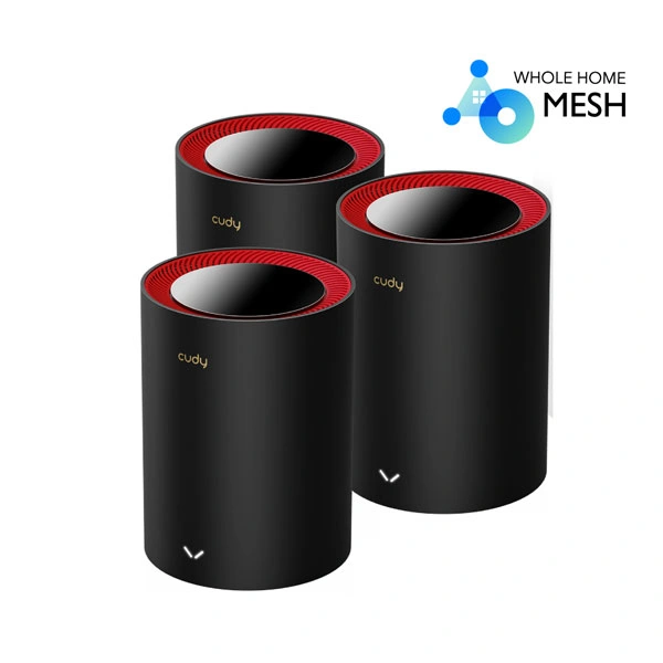 Cudy M3000 AX3000 2.5G Dual Band Wi-Fi 6 Mesh Router (3 Pack) Cudy M3000 AX3000 2.5G Dual Band Wi-Fi 6 Mesh Router (3 Pack) - Image 1