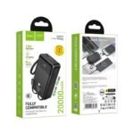 Hoco DYM12 22.5W Fully Compatible 20000mAh Power Bank with Built-in Cables - Image 2