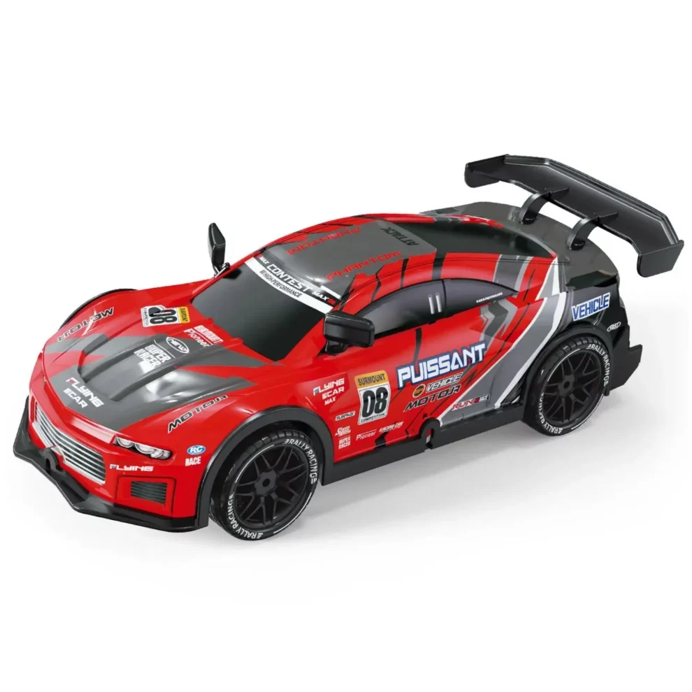 Dragon-Red-990x990 Remote Control Mini RC Drift Car (1: 20) – Dragon Red - Image 1