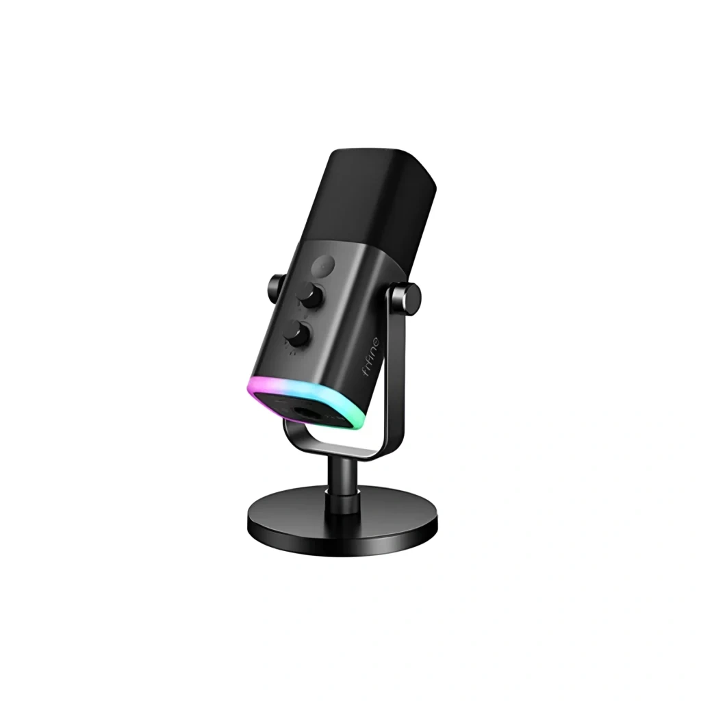 Fifine Ampligame AM8 RGB USB-XLR Dynamic Microphone Fifine Ampligame AM8 RGB USB/XLR Dynamic Microphone - Image 1