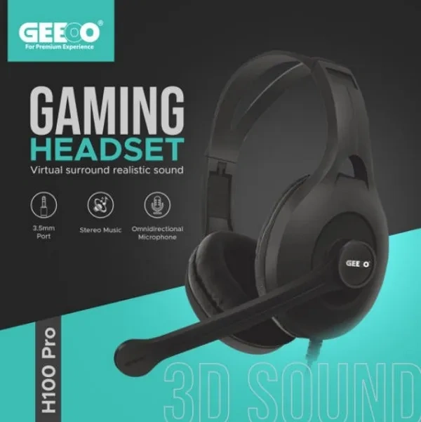 Geeoo H100 Pro Gaming Headset Geeoo H100 Pro Gaming Headset - Image 1