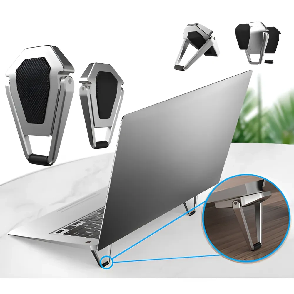 H5 Mini Metal Laptop Stand H5 Mini Metal Laptop Stand - Image 1