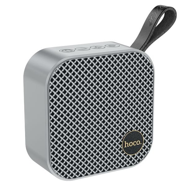 HC22-Gray-600x600 Hoco HC22 Sports Bluetooth Music Speaker – Gray Color - Image 1