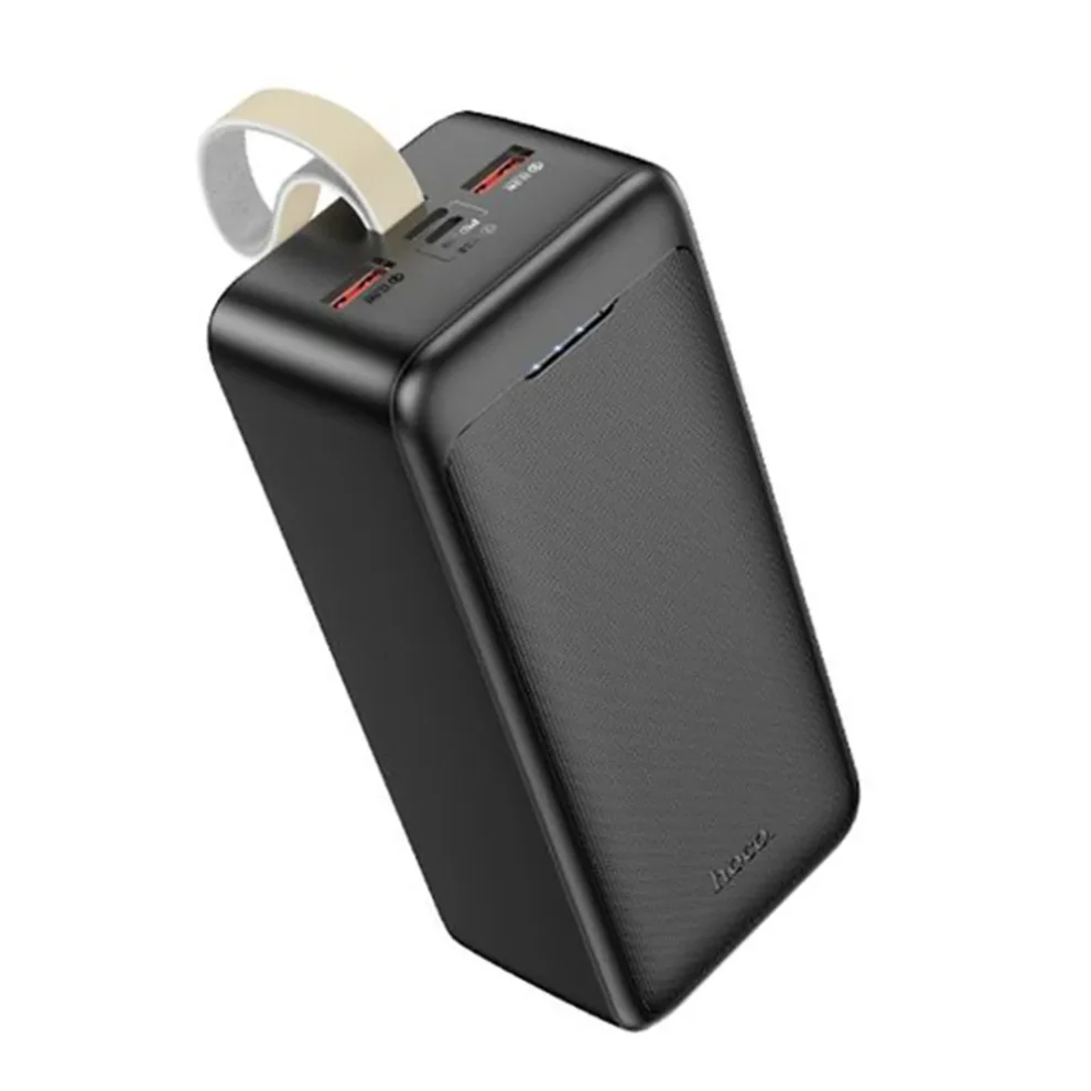 HOCO-J111C-30W-40000mAh-Portable-Power-Bank-Black-990x990 HOCO J111C 30W 40000mAh Portable Power Bank – Black Color - Image 1