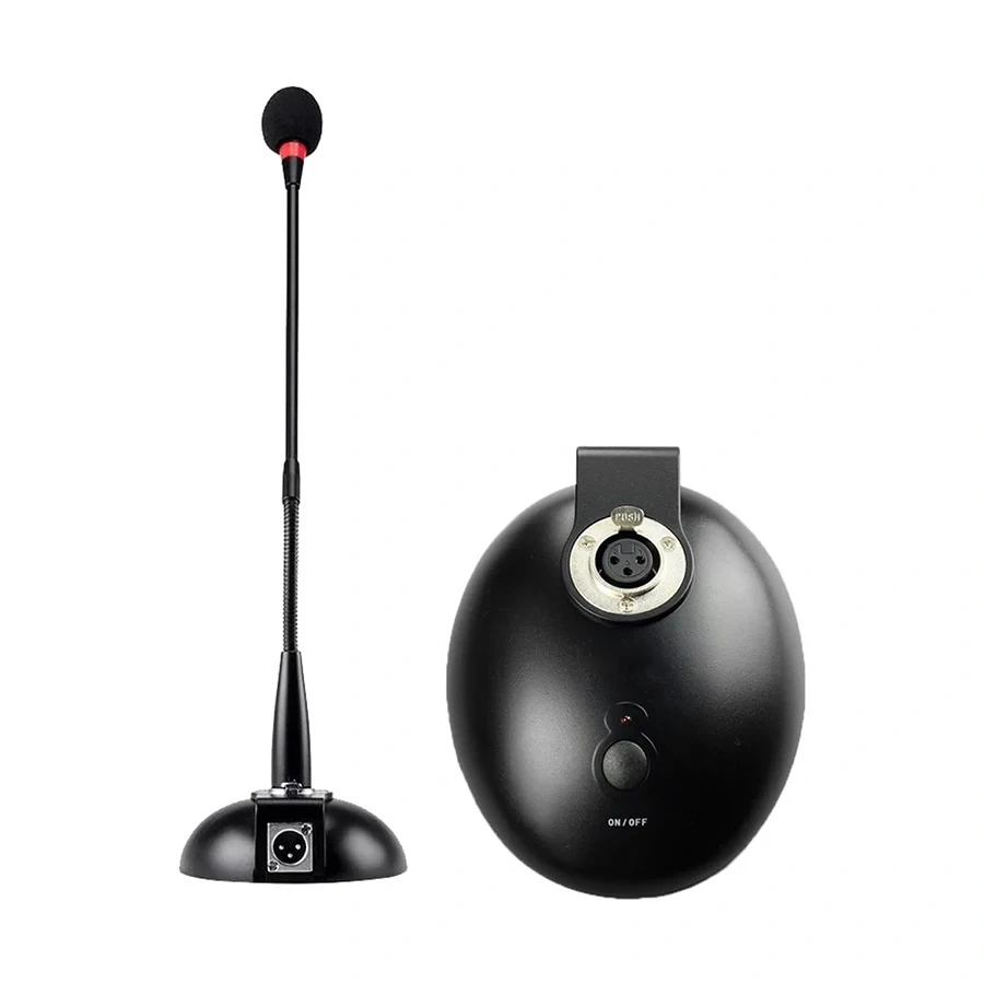 HTDZ HT-D48 Professional Gooseneck Condenser Microphone HTDZ HT-D48 Professional Gooseneck Condenser Microphone - Image 1
