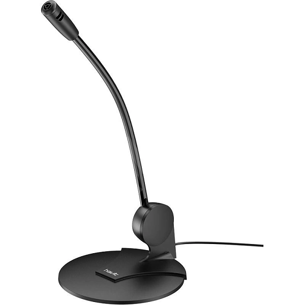 Havit H207d Wired Black Microphone – 1 Year Warranty Havit H207d Wired Black Microphone – 1 Year Warranty - Image 1