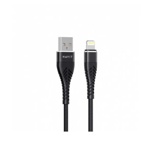 Havit-HV-CB705-Lightning-To-USB-Data-Cable Havit HV-CB705 Lightning To USB Data Cable - Image 1