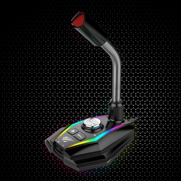 Havit HV-GK56 RGB USB Gaming Microphone – 1 year warranty. Havit HV-GK56 RGB USB Gaming Microphone – 1 year warranty. - Image 1