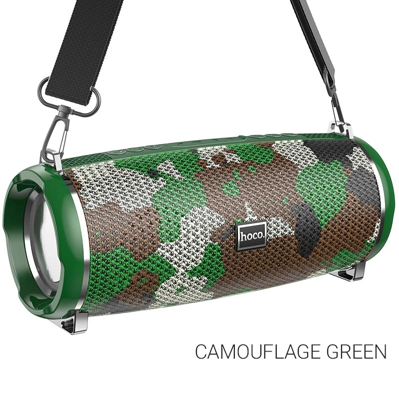 Hoco HC2 Xpress Bluetooth Speaker – Camouflage Green Color Hoco HC2 Xpress Bluetooth Speaker – Camouflage Green Color - Image 1