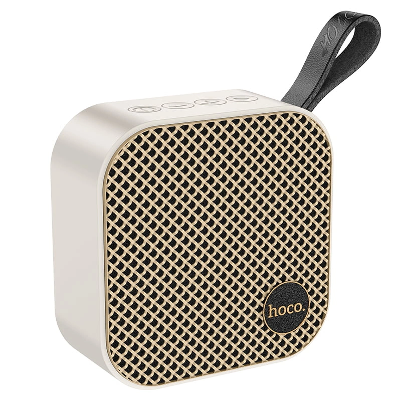 Hoco HC22 Sports Bluetooth Music Speaker – Beige Color Hoco HC22 Sports Bluetooth Music Speaker – Beige Color - Image 1