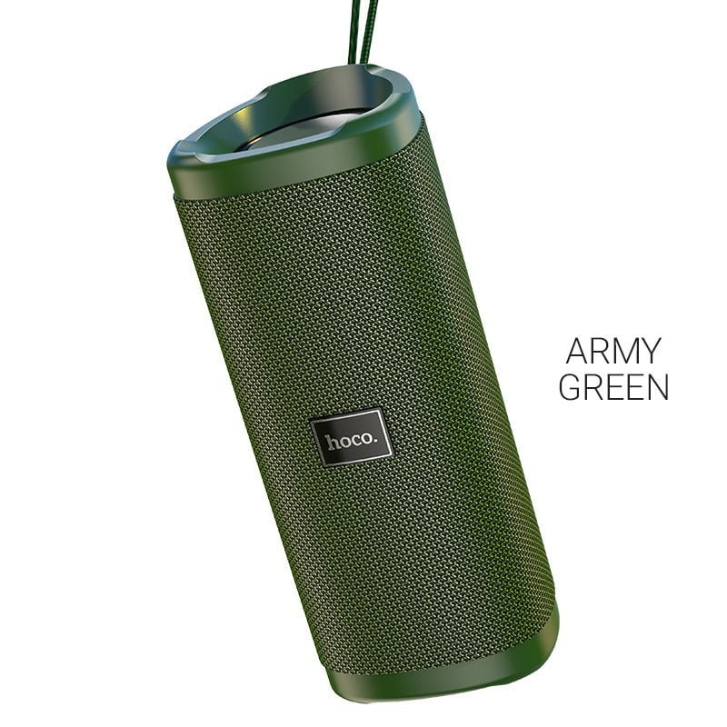 Hoco-HC4-Bluetooth-Speaker-Army-Green-Color Hoco HC4 Bluetooth Speaker – Army Green Color - Image 1