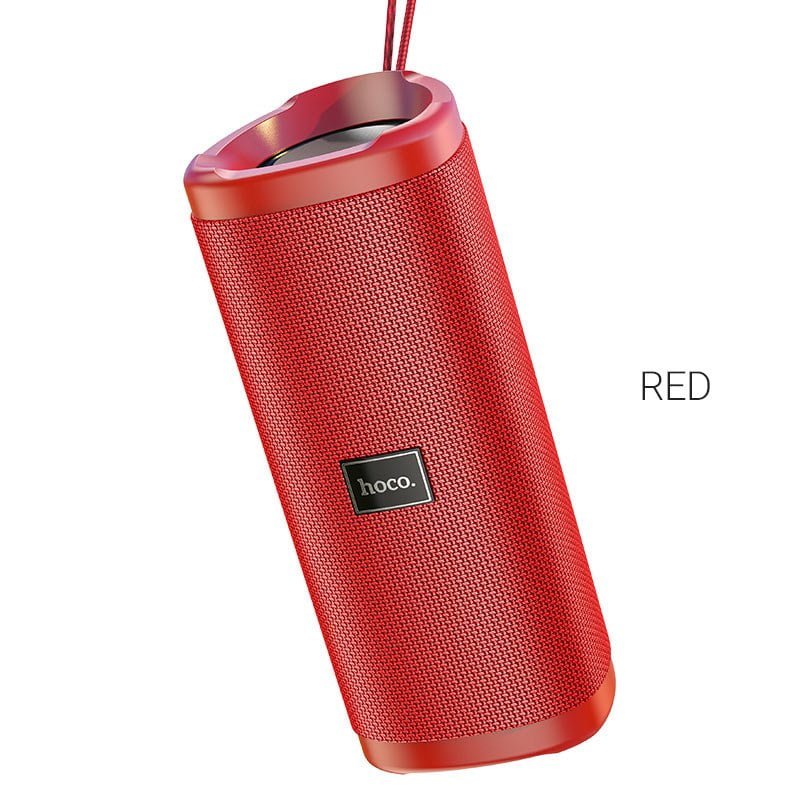 Hoco-HC4-Bluetooth-Speaker-Red-Color Hoco HC4 Bluetooth Speaker – Red Color - Image 1