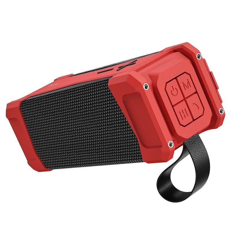Hoco-HC6-Magic-Portable-Bluetooth-Speaker-Red-Color Hoco HC6 Magic Portable Bluetooth Speaker – Red Color - Image 1