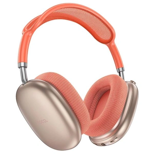 Hoco W55 Wireless Headphones Pink Hoco W55 Wireless Headphones Pink - Image 1