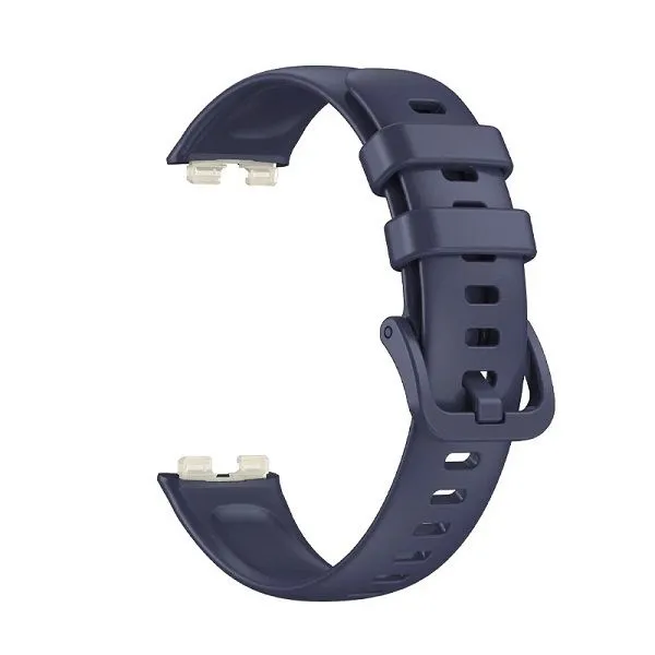 Huawei-Band-8-Soft-Silicone-Straps-Blue Huawei Band 8 Soft Silicone Straps- Blue - Image 1