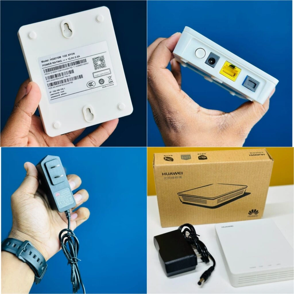 Huawei HG8310M 1GE XPON ONU – Giga Port Huawei HG8310M 1GE XPON ONU – Giga Port - Image 1