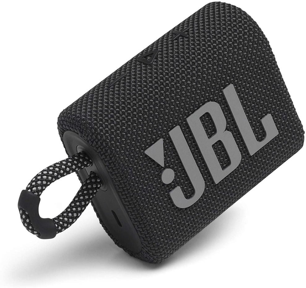 JBL-GO3-Bluetooth-Speaker-Price-in-BD-Black-990x930 JBL GO3 Portable Bluetooth Speaker (IP67 Waterproof) – Black Color - Image 1