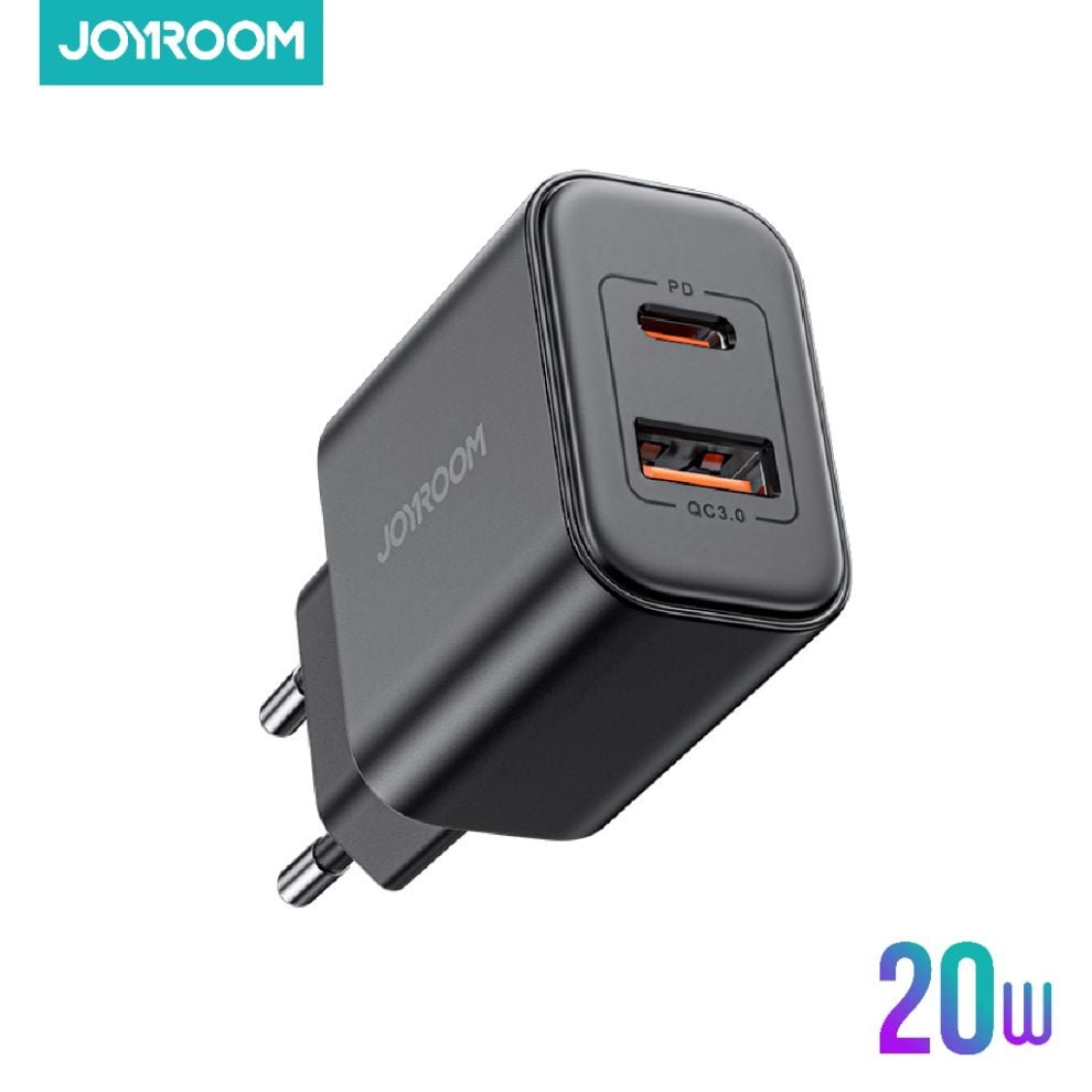Joyroom-JR-TCF05EU-in-BD-990x990 Joyroom 20W PD+QC 3.0 Dual-Port Fast Charger (Joyroom JR-TCF05EU) - Image 1