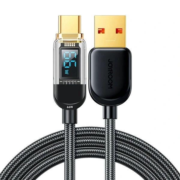 Joyroom-S-AC066A4-66W-Type-C-Fast-Charging-Cable-With-Digital-Display-1-1 (1) Joyroom S-AC066A4 66W Type C Fast Charging Cable With Digital Display - Image 1