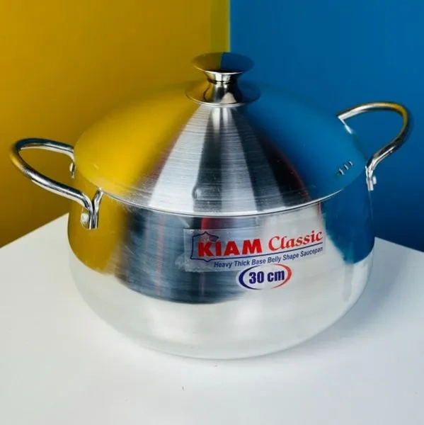 KIAM Classic Belly Shape Saucepan 24 KIAM Classic Belly Shape Saucepan 24 - Image 1