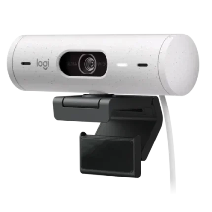 Logitech BRIO 500 Full HD 1080p 4MP Auto-framing Webcam – Off-White Color