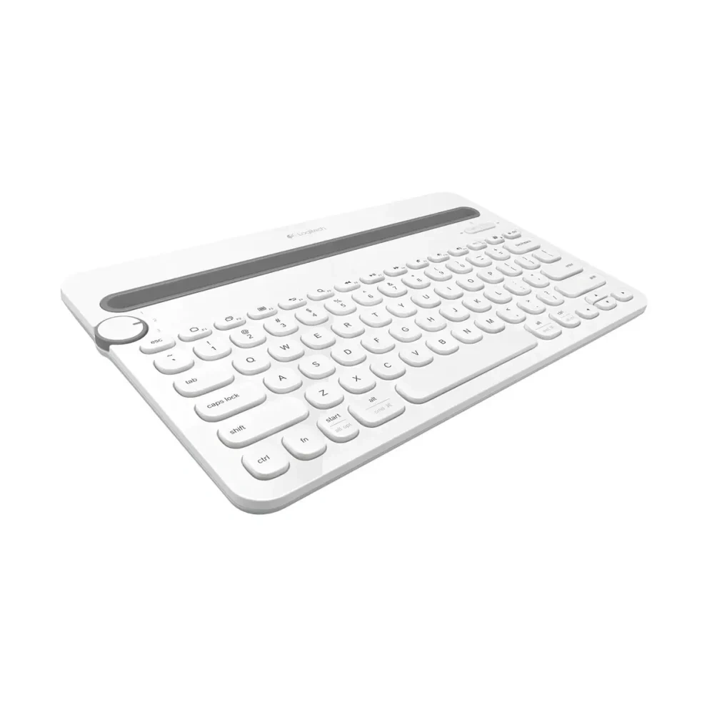 Logitech K480 Bluetooth Multi-Device Keyboard – White Color Logitech K480 Bluetooth Multi-Device Keyboard – White Color - Image 1