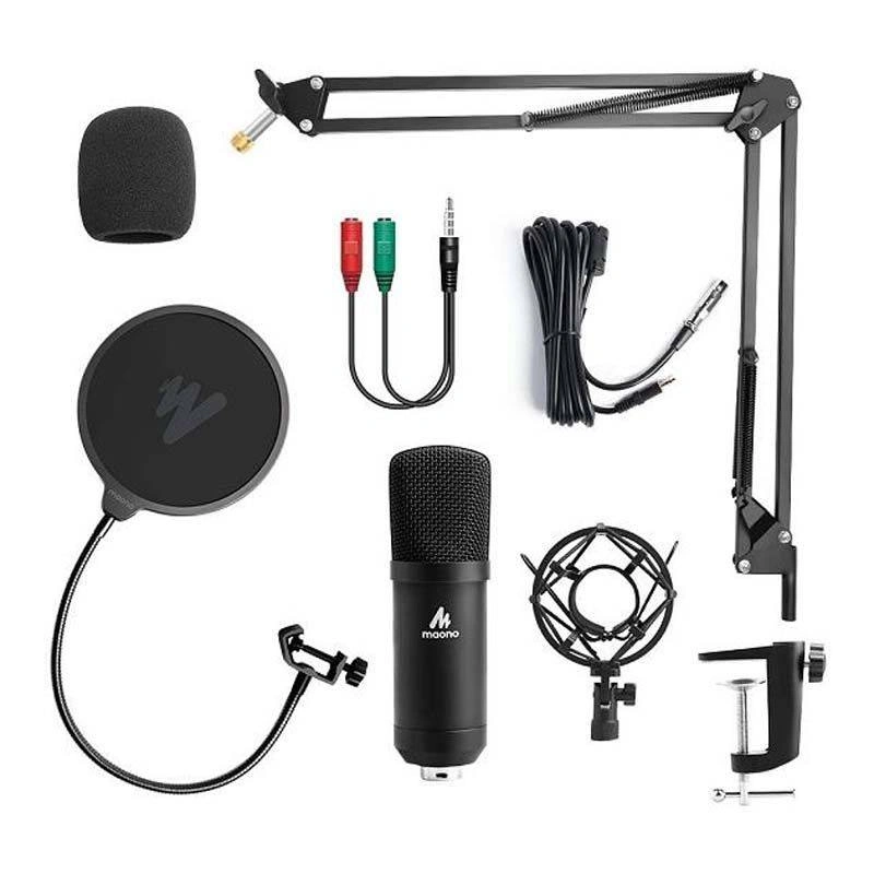 MAONO AU-A03 Condenser Microphone Professional Podcast Studio Microphone Audio 3.5mm Computer Mic For Live Streaming MAONO AU-A03 Condenser Microphone Professional Podcast Studio Microphone Audio 3.5mm Computer Mic For Live Streaming - Image 1