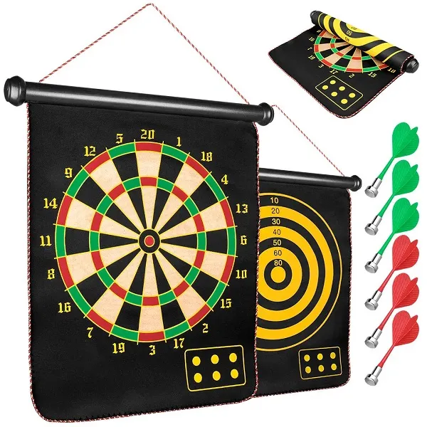 Magnetic-Dart-Board-With-Darts Netis WF2409E 300Mbps Wireless N Router Model: Netis WF2409E Interface: 1 WAN and 4 LAN Antennas: 3* 5dBi Frequency: 2.4-2.4835GHz - Image 1