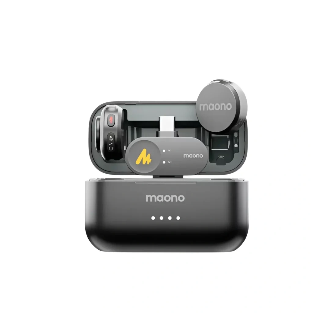 Maono Wave T5 Wireless Lavalier Microphone Combo Edition Maono Wave T5 Wireless Lavalier Microphone Combo Edition - Image 1