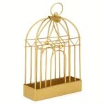 Metal Mosquito Coil Holder – Gold Color