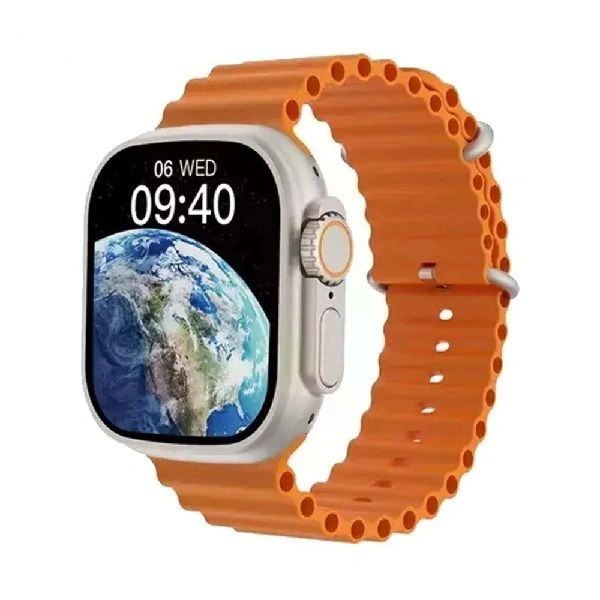 Microwear U10 Ultra Calling Smart Watch – Orange Color Microwear U10 Ultra Calling Smart Watch – Orange Color - Image 1