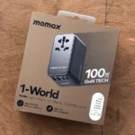 Momax 1-World 100W GaN 4 ports + AC Travel Adapter (UA10) - Image 2