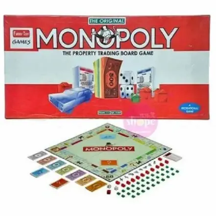Monopoly-Banking-Paper-Board-Game-6-Players-441x441 Monopoly Banking Paper Board Game - Image 1
