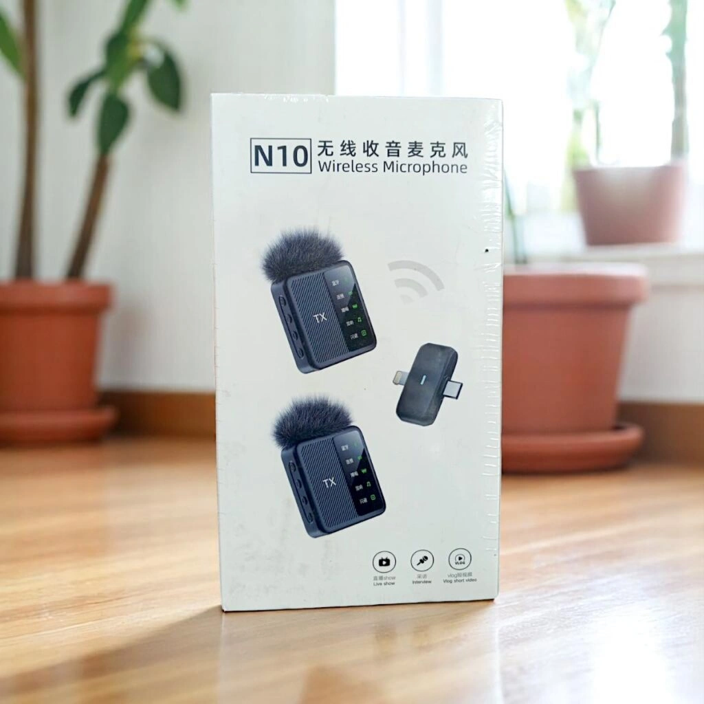 N10 Dual Wireless Microphone for Android & iPhone N10 Dual Wireless Microphone for Android & iPhone - Image 1