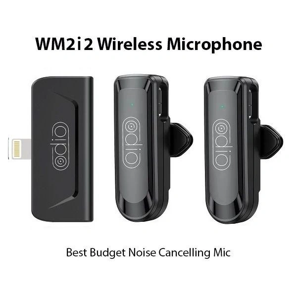 Odio Wireless Microphone For Odio Wireless Microphone For iPhone/iPad 1:2 (WM2i2) - Image 1