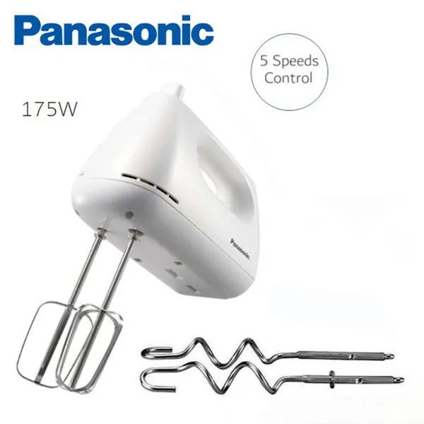 Panasonic-MK-GH3-5-Speed-Hand-Mixer-175-Watt Panasonic MK-GH3 5 Speed Hand Mixer (175 Watt) - Image 1