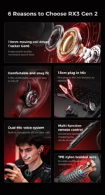 Plextone RX3 Gen 2 High Benchmark Earphones - Image 2
