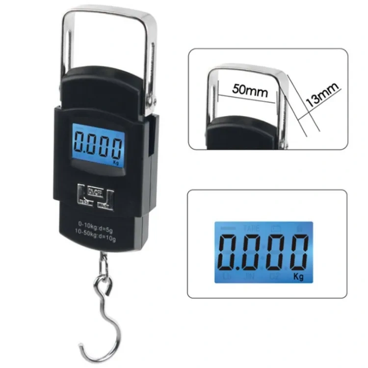 Portable Digital Weight Scale With LED Backlight (Up To 50kg) Portable Digital Weight Scale With LED Backlight (Up To 50kg) - Image 1