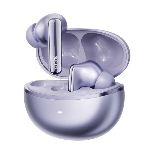 QCY-MeloBuds-N70-ANC-LDAC-Earbuds-3 QCY MeloBuds N70 Adaptive Hybrid ANC Wireless Earbuds – Purple - Image 1