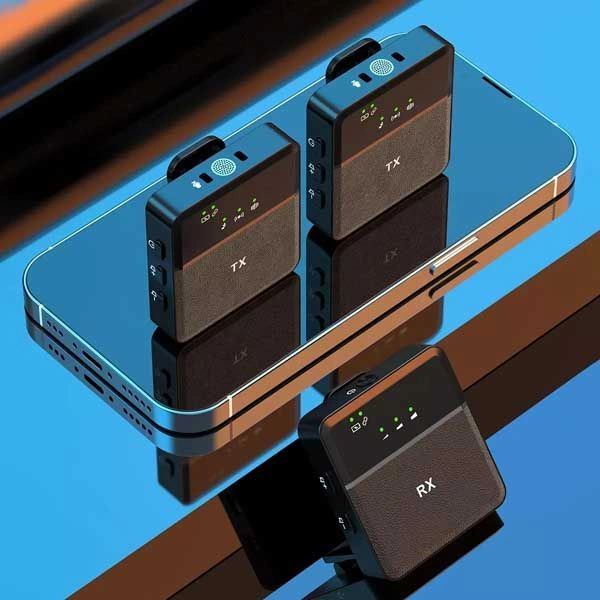 SX9i Dual Professional Wireless Lapel Microphone For iPhone SX9i Dual Professional Wireless Lapel Microphone For iPhone (1:2) - Image 1