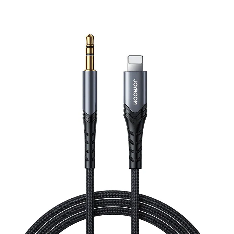 SY-A02-Lightning-To-3.5mm-Audio-Cable Joyroom SY-A02 Lightning To 3.5mm Audio Cable HIFI - Image 1