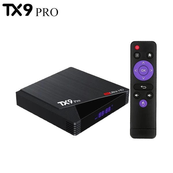 TX9-Pro-Android-TV-Box-600x600 TX9 Pro 8GB + 128GB Android Smart TV Box - Image 1
