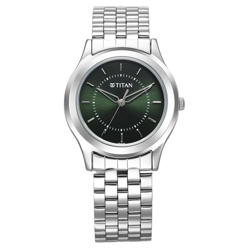 Titan-Karishma-Zing-Quartz-1648SM01-Analog-Green-Dial-Stainless-Steel-Strap-Watch-for-Men1 (1) Titan Karishma Zing Quartz 1648SM01 Analog Green Dial Stainless Steel Strap Watch for Men - Image 1