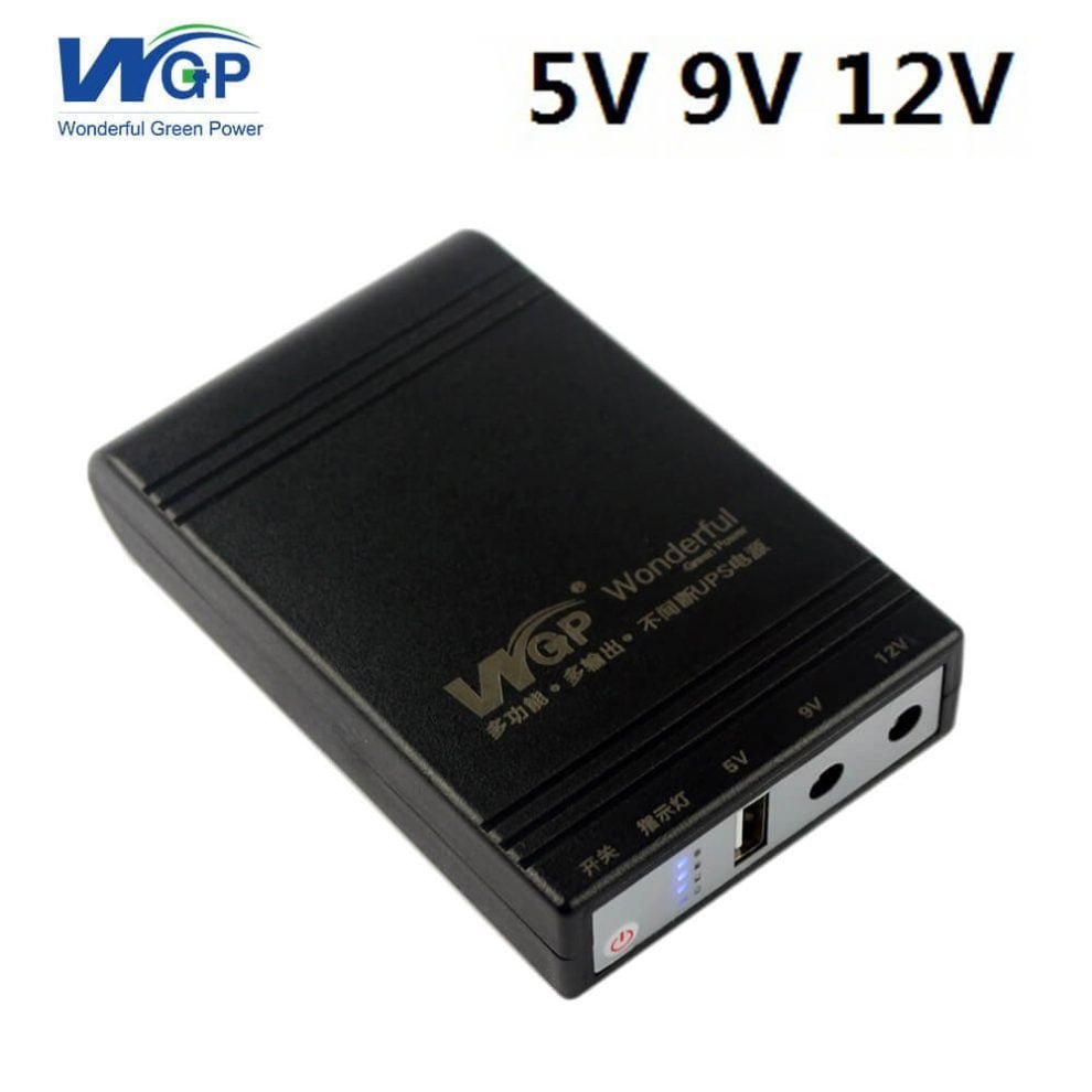 WGP-Mini-UPS-Router-ONU-Backup-up-to-8-Hours-5V-9V-12V-990x990 WGP mini UPS 5/9/12V (8,800mAh)- 1 Year Warranty – Black Color - Image 1