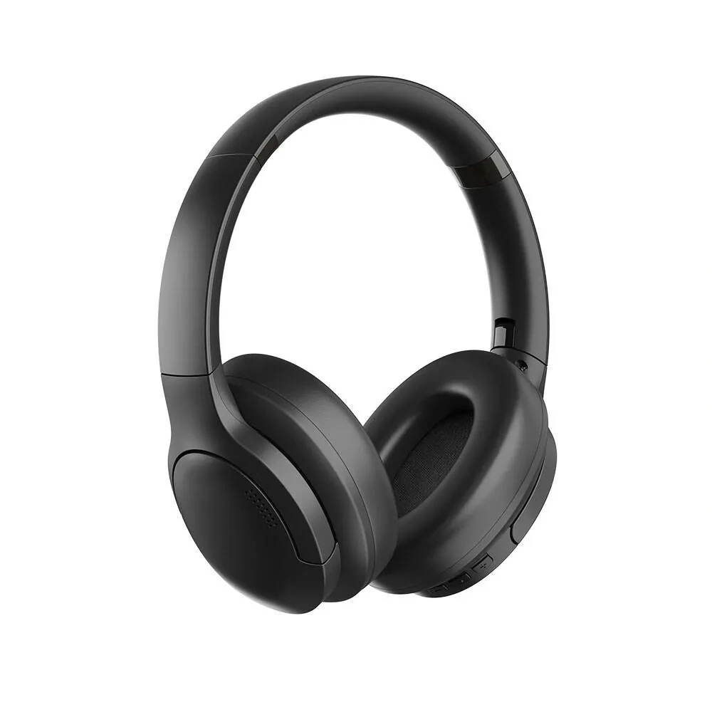 WIWU Soundcool Headset TD-02 Wireless Bluetooth Headphone – Black Color WIWU Soundcool Headset TD-02 Wireless Bluetooth Headphone – Black Color - Image 1
