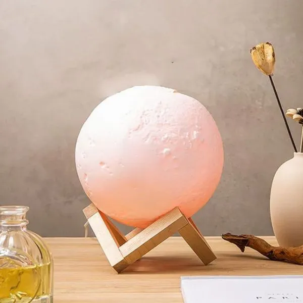 decorative_3d_moon_lamp_pink_with_remote (1) Decorative 3D Moon Lamp Medium Size With Remote - Image 1