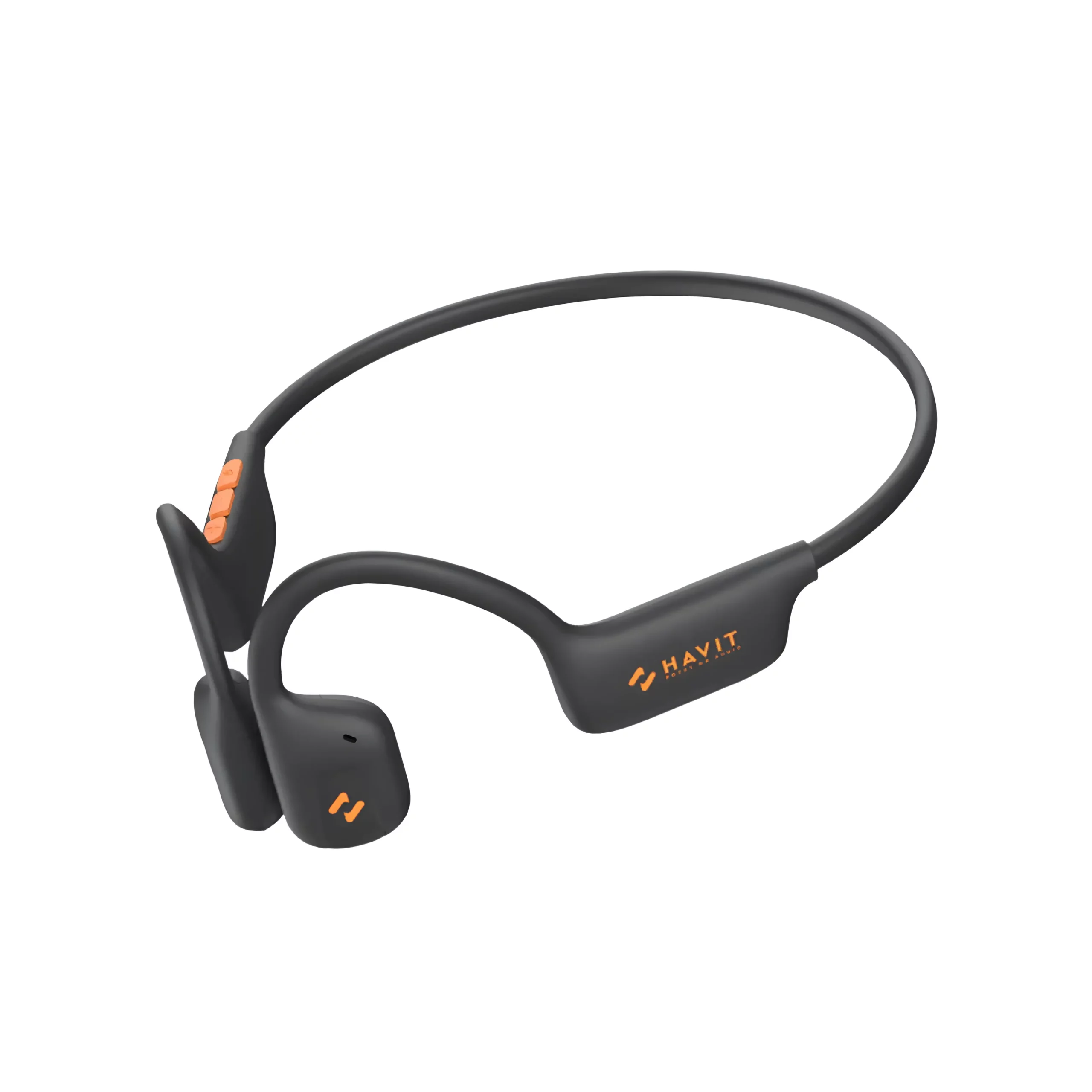 image-upscaled-4-1-scaled HAVIT E510BT Freego1 Air Open Ear Air Conduction Headphones – Black - Image 1
