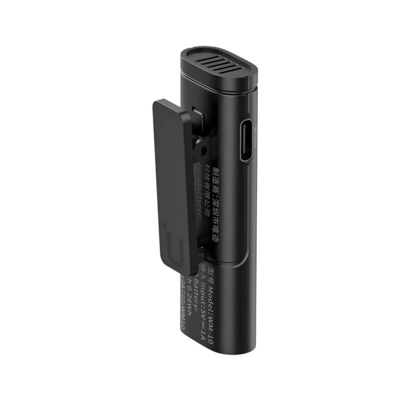 image-upscaled-4-Photoroom-800x800 Ulanzi WM-10 Wireless Clip-on Microphone for Android Type-C - Image 1