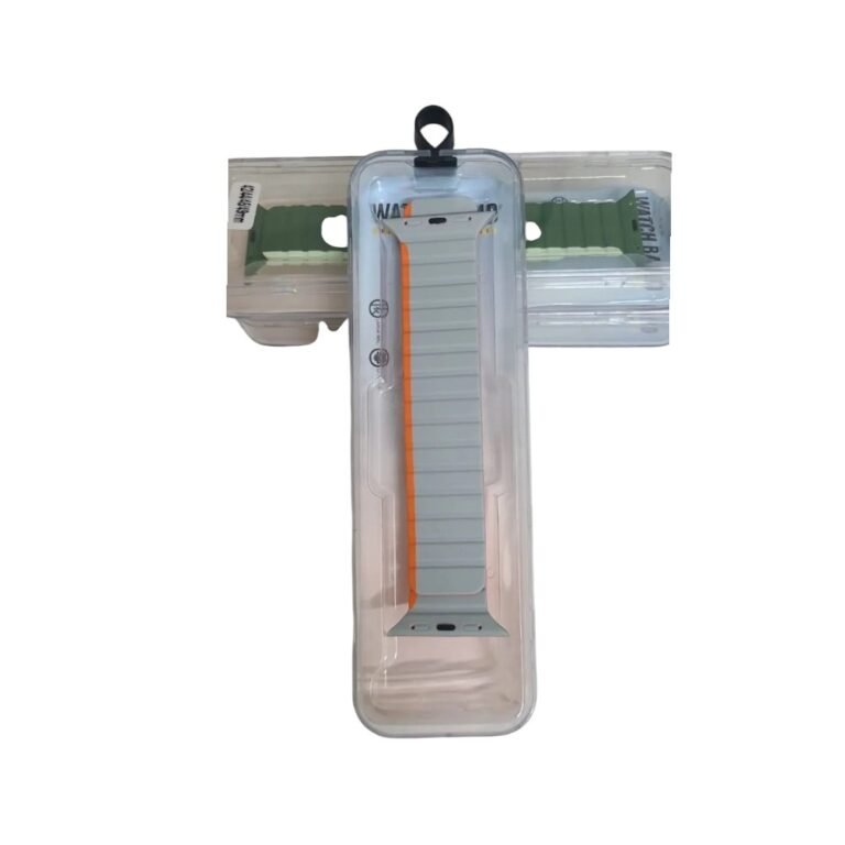 img-20240706-wa0009-768x768 Stop Line Magnet Strap For Smart Watch- 38/40/41mm- Silver+Orange Color - Image 1